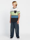 Volcom Boys Blocked Up Crew Short Sleeve Shirt