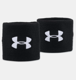 Under Armour Men's UA 3" Performance Wristband - 2-Pack - Black / White - 001