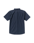 Volcom Mens Bankstone S/S Button-Up Shirt - Navy