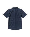 Volcom Mens Bankstone S/S Button-Up Shirt - Navy