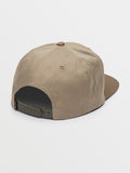 Volcom Mens Quarter Twill Hat - Khaki