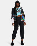 Under Armour Women's Rival Woven - Black / White - 001