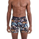 Saxx Vibe Xtra Soft Underwear - Beartastic - Black