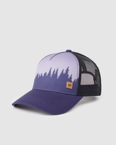 Tentree Juniper Altitude Hat - Indigo / Tide White