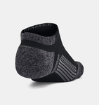 Under Armour Unisex UA Performance Tech Pro 3-Pack Socks - Black/Castlerock