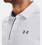 Under Armour Men's UA Tech Polo - White / Graphite - 100