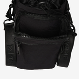 Thread Water Bottle Sling Bag - Black
