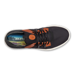 OluKai Men's Manele Breathable Golf Shoes - Black / Dark Shadow