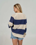 Salty Crew Women Signal Knit Crew - Bright Navy