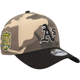 New Era Oakland Athletics Camo Crown A-Frame 9FORTY Snapback Hat