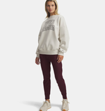 Under Armour Women's UA Rival Fleece Varsity Oversized Crew - College Park - 110