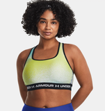 Under Armour Women's Armour® Mid Crossback Printed Sports Bra