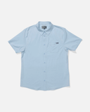 Salty Crew Mens Drifter UV Button Up - Clear Sky