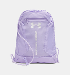 Under Armour UA Hustle Sackpack - Transparent / Metallic Silver - 538