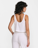 RVCA Womens New Yume Tank Top - Whisper White