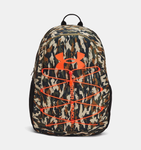 Under Armour UA Hustle Sport Backpack - Marine OD Green / Blaze Orange