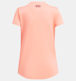 Under Armour Girls' UA Tech™ Block Logo Short Sleeve