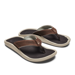 OluKai Mens Ulele Sandals - Dark Wood