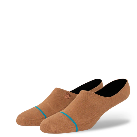 Stance Icon No Show Socks - Dark Oatmeal