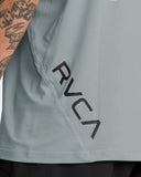 RVCA Mens Sport Vent Short Sleeve Tee - Lead