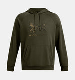 Under Armour Men's Rival Fleece Antler Hoodie