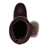 Manitobah Women's WP Snowy Owl Mukluk - Dark Brown