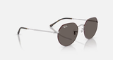 Ray-Ban Jack Sunglasses - Matte Havana W/ Dark Grey