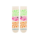 Stance Hot Sun Crew Socks - Off White