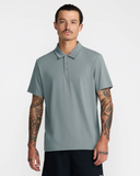 RVCA Mens Balance Polo - Lead
