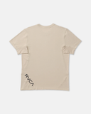 RVCA Mens Sport Vent Short Sleeve Tee - Light Khaki