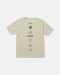 RVCA Mens XT Stacks SS Tee - Light Khaki