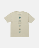 RVCA Mens XT Stacks SS Tee - Light Khaki