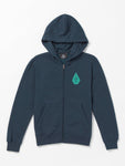 Volcom Big Boys Iron91 Zip Hoodie