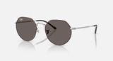 Ray-Ban Jack Sunglasses - Matte Havana W/ Dark Grey