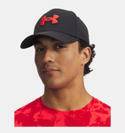 Under Armour Men's UA Blitzing Cap - Black / Racer Red - 005