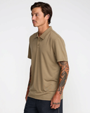 RVCA Mens Balance Polo - Covert Green