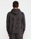 RVCA Mens Dani Hiller Hoodie - Pirate Black