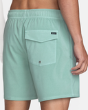 RVCA VA Pigment Elastic 16" Swim Trunk - Blue Haze