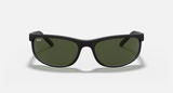 Ray-Ban Predator 2 Sunglasses - Matte Black W/ G-15 Green