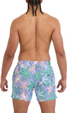 Saxx Mens Oh Buoy Volley 5" Swim Short - Xanadu - Lavender