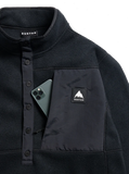 Burton Men's Cinder Fleece Pullover - True Black
