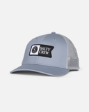 Salty Crew Pinnacle Boys Retro Trucker Hat - Blue Fog