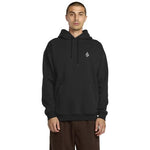 Volcom Mens Skidder Pullover Hoodie - Black