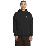 Volcom Mens Skidder Pullover Hoodie - Black