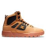 DC Men's Pure High-Top Winter Shoes - Wheat/Black