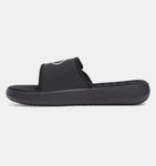 Under Armour Men's UA Ignite Pro 8 Slides - Black / Galaxy Black / White - 001