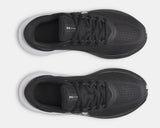Under Armour Boys' GS UA Chase Running Shoes - Black / White - 001