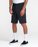 RVCA Mens Sport Course Chino Short - Heather Black