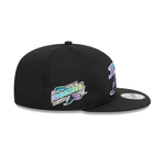New Era Tampa Bay Rays Post-Up Pin Mesh 9Fifty Snapback Hat