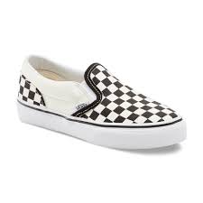Vans Kids Classic Slip-On - Checkerboard Black/Wht